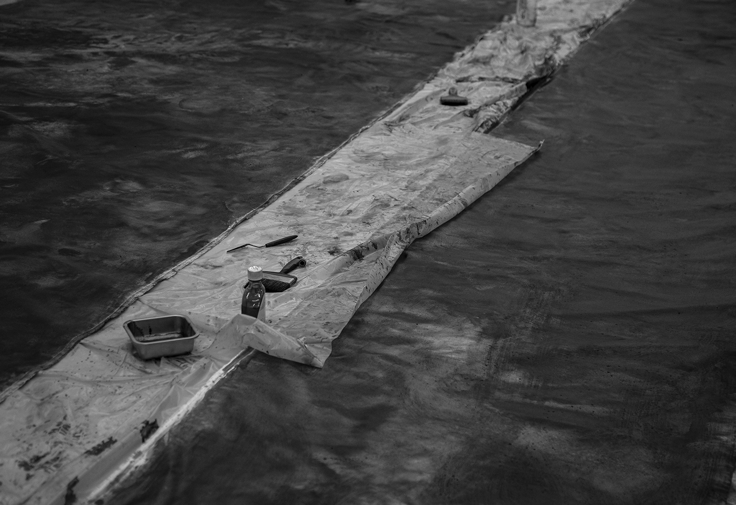 Archive images, artist's studio