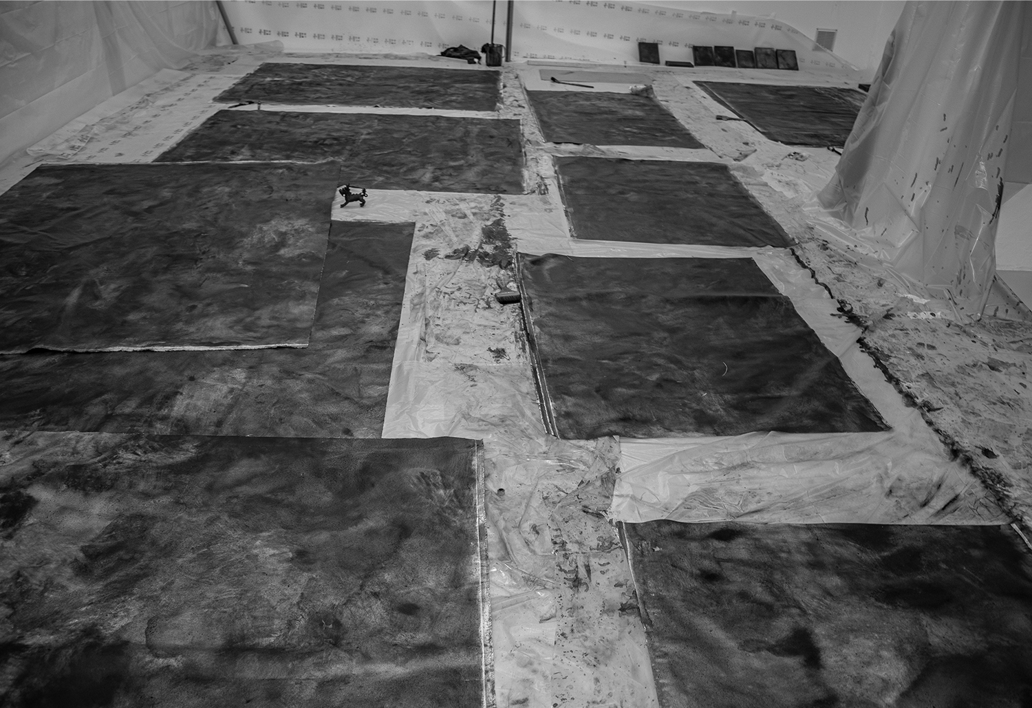 Archive images, artist's studio