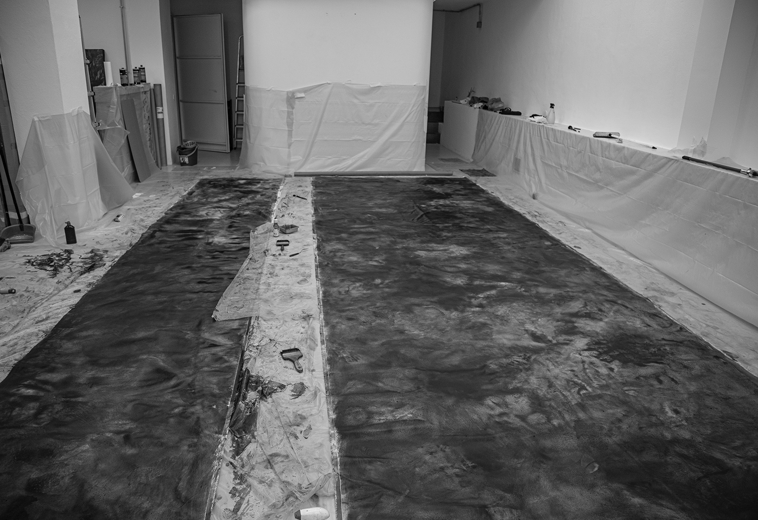 Archive images, artist's studio