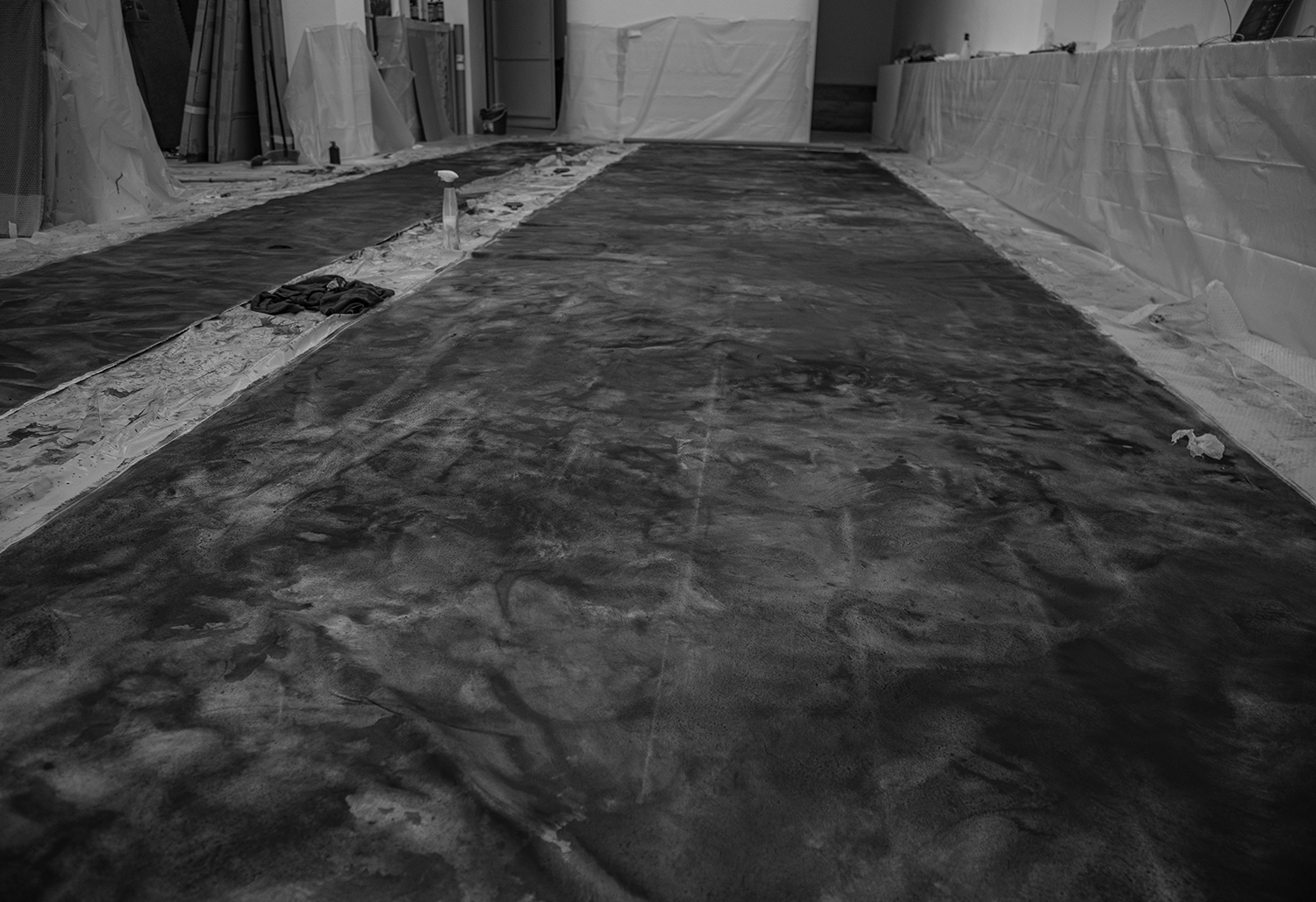 Archive images, artist's studio