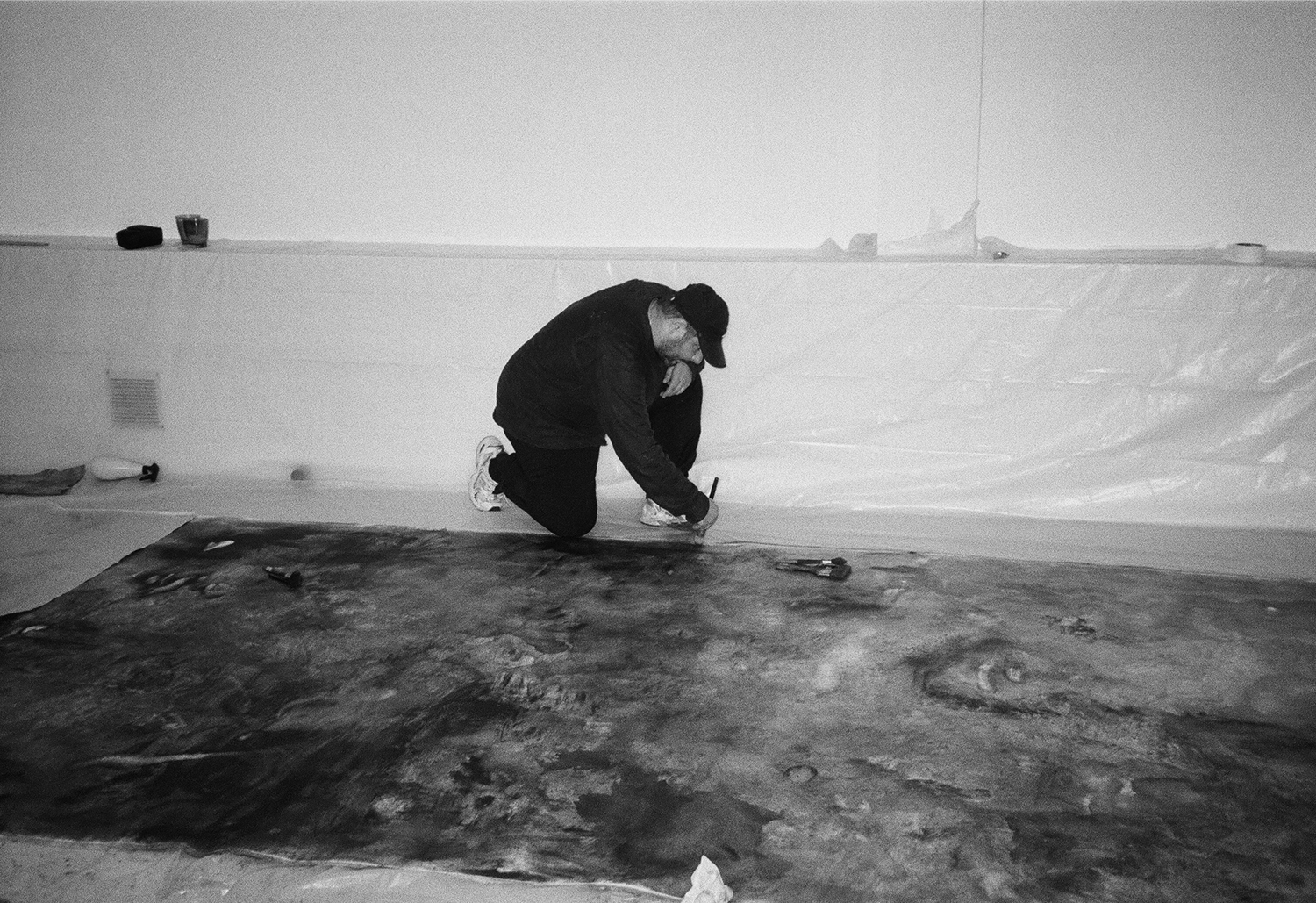 Archive images, artist's studio, Photographs by Shun Zhai (翟舜), 2025