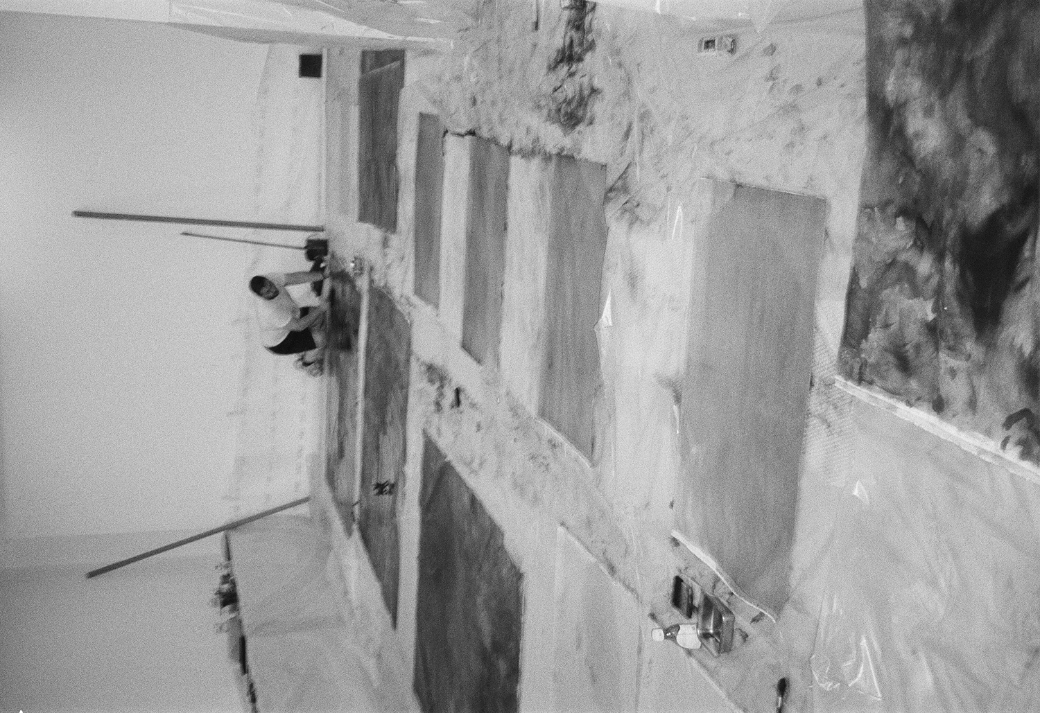 Archive images, artist's studio, Photographs by Shun Zhai (翟舜), 2025