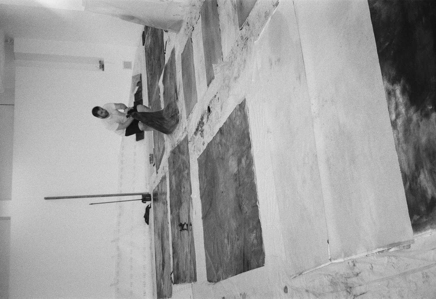 Archive images, artist's studio, Photographs by Shun Zhai (翟舜), 2025