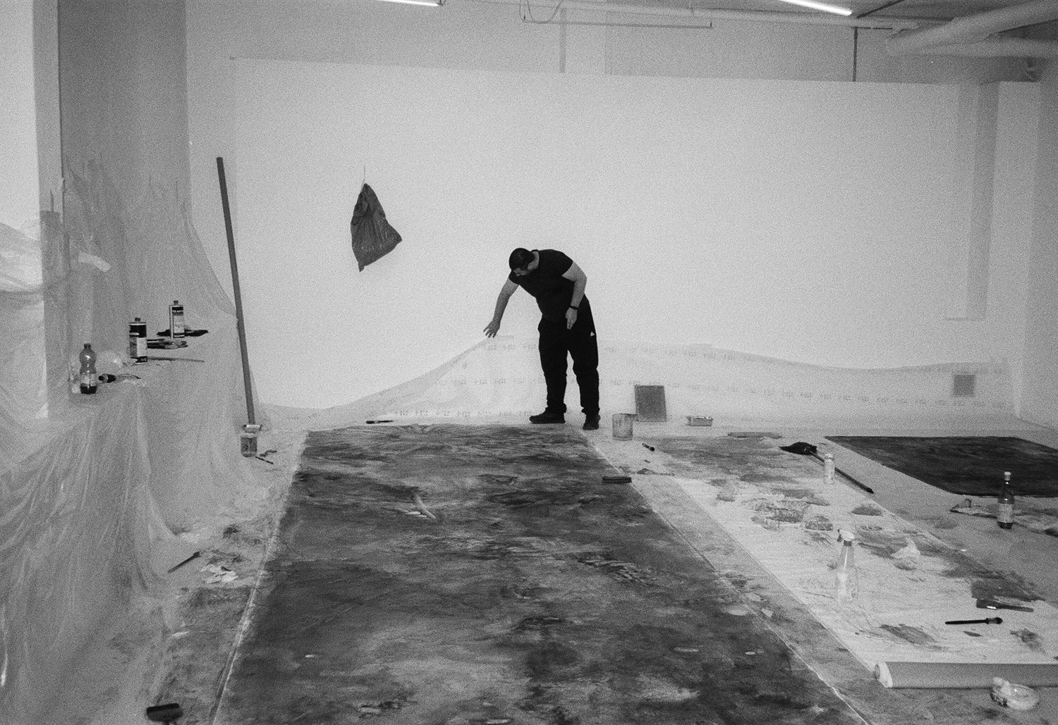 Archive images, artist's studio, Photographs by Shun Zhai (翟舜), 2025