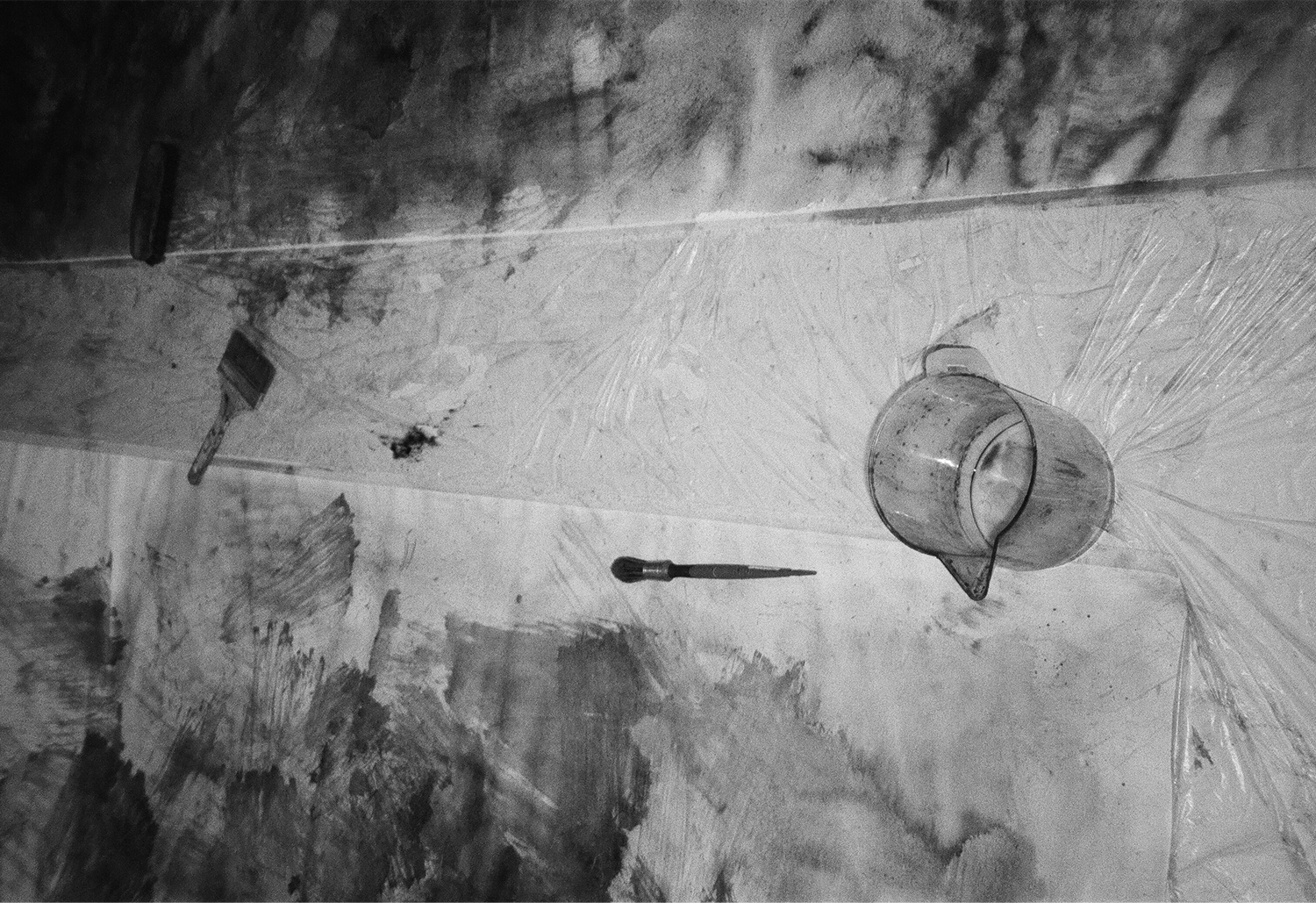 Archive images, artist's studio, Photographs by Shun Zhai (翟舜), 2025